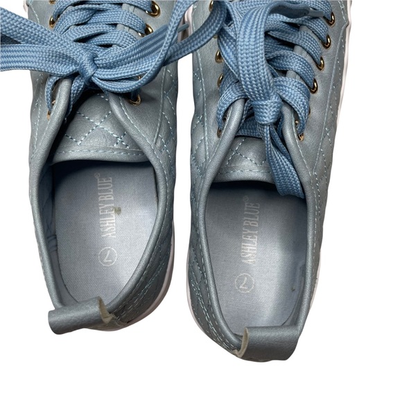 Ashley Blue Sneakers size 7 - Picture 8 of 9